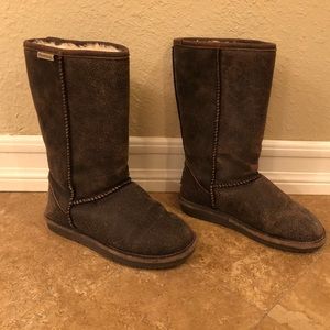 Bearpaw shearling boots